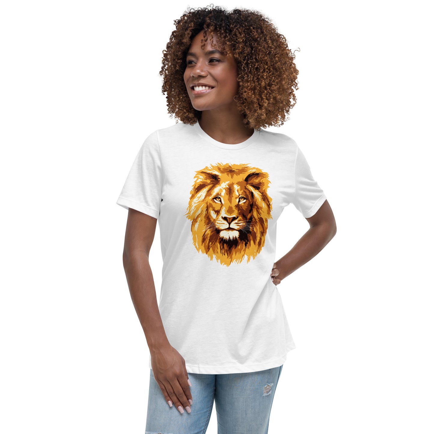 Lion T-Shirt - Women's Relaxed T-Shirt