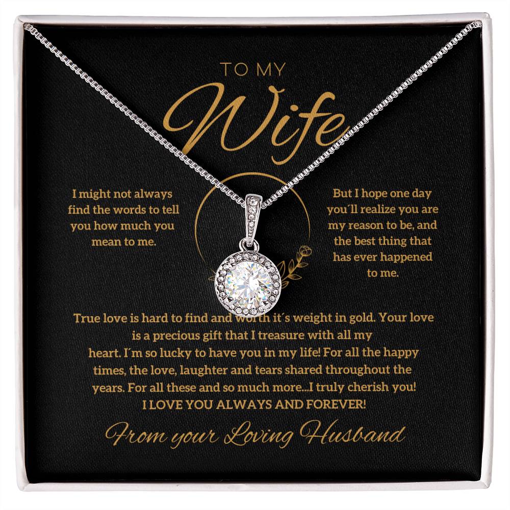 Eternal Hope Necklace | To My Wife - Find the Words