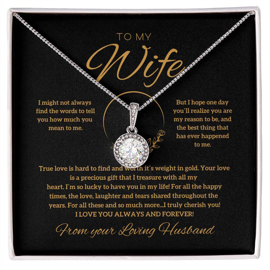 Eternal Hope Necklace | To My Wife - Find the Words
