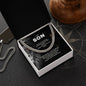 Cuban Link Chain | To My Son - Never Feel That You Are Alone