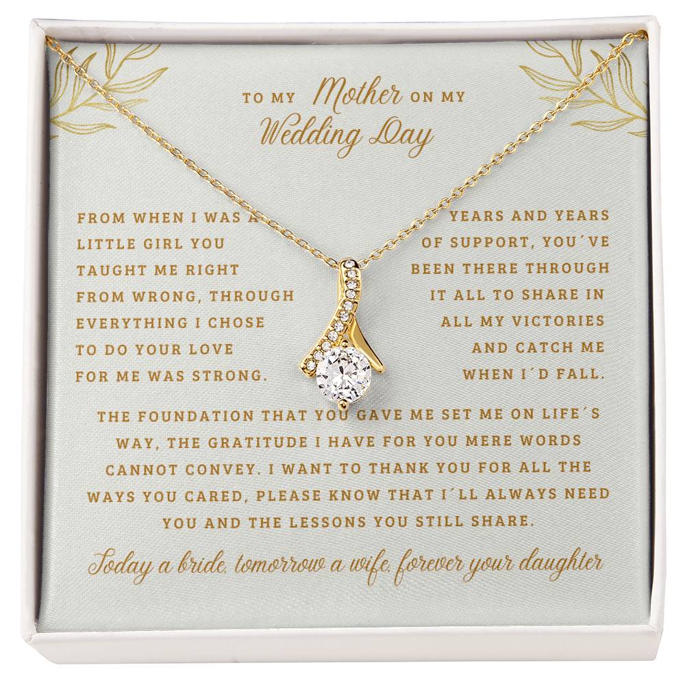 Alluring Beauty Necklace  |  To my mother on my weeding day