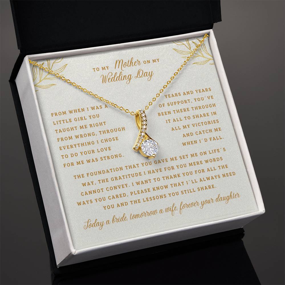 Alluring Beauty Necklace  |  To my mother on my weeding day