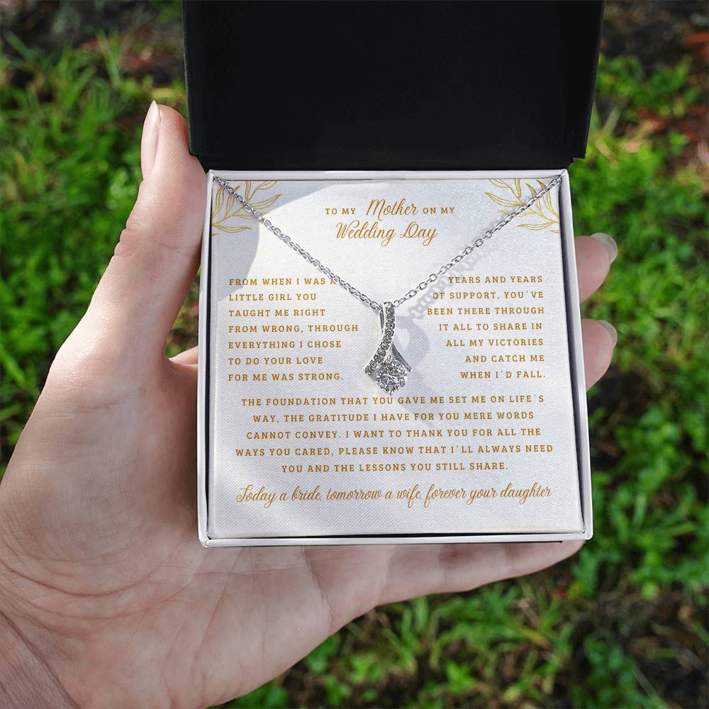 Alluring Beauty Necklace  |  To my mother on my weeding day