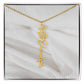 Flower Name Necklace