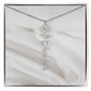Flower Name Necklace