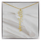 Flower Name Necklace