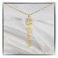 Flower Name Necklace