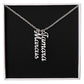 Multi Vertical Name Necklace
