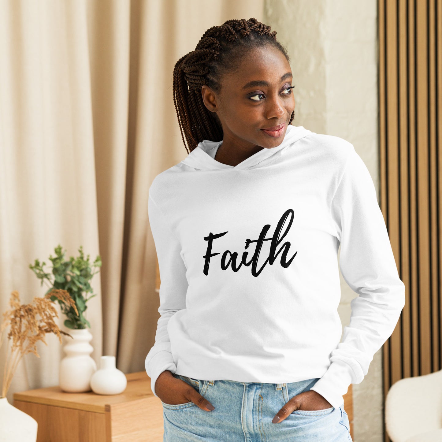 Faith | Hooded long-sleeve tee