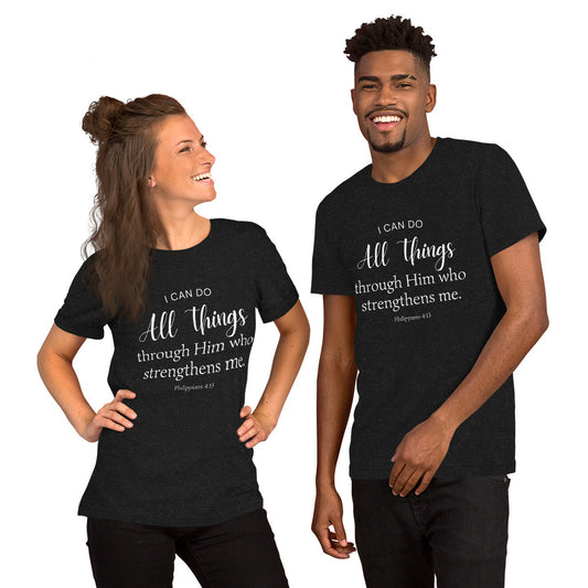 I can do all things | Unisex t-shirt