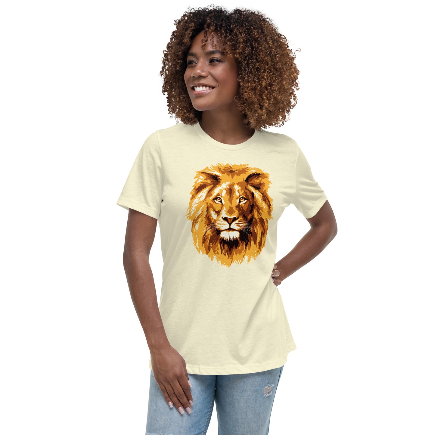 Lion T-Shirt - Women's Relaxed T-Shirt