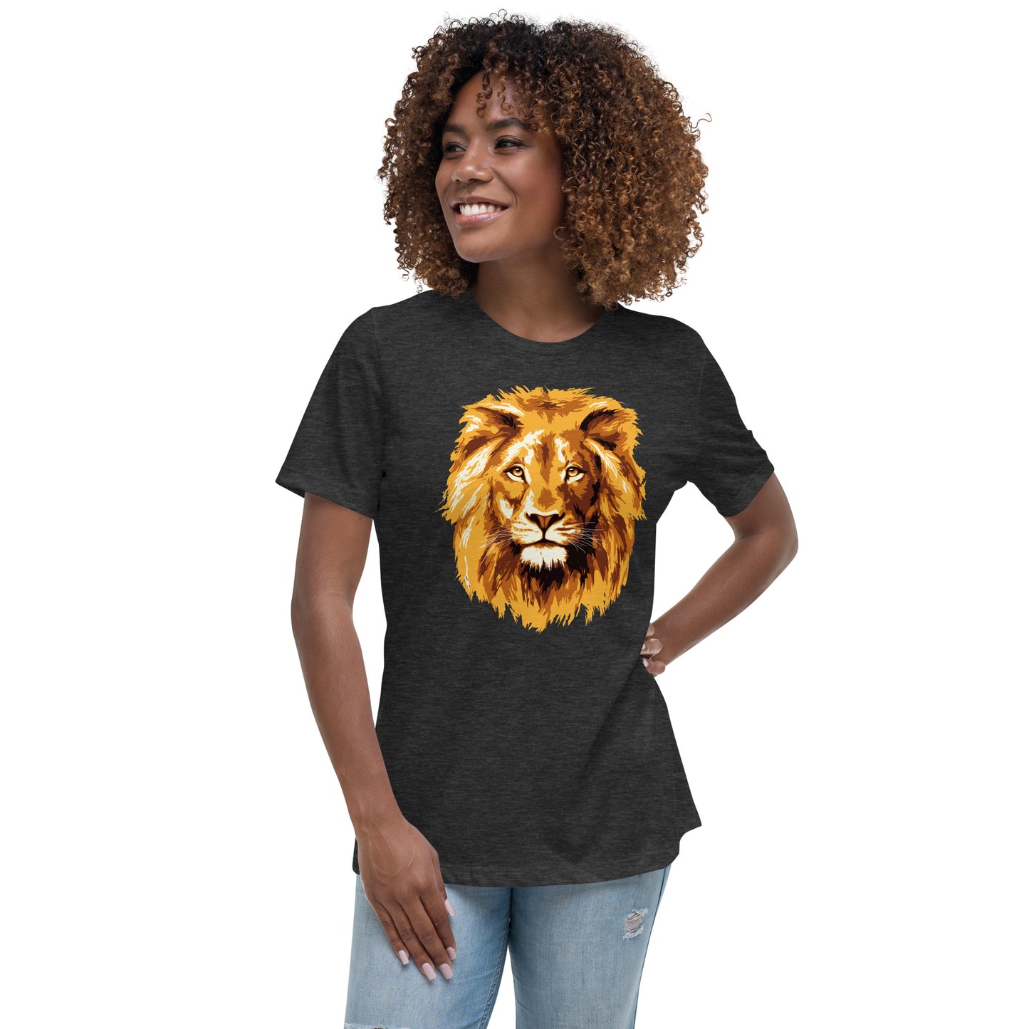 Lion T-Shirt - Women's Relaxed T-Shirt
