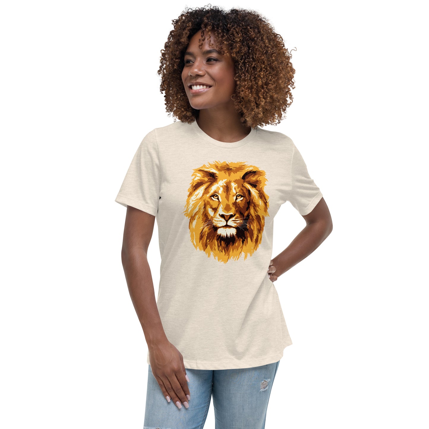 Lion T-Shirt - Women's Relaxed T-Shirt