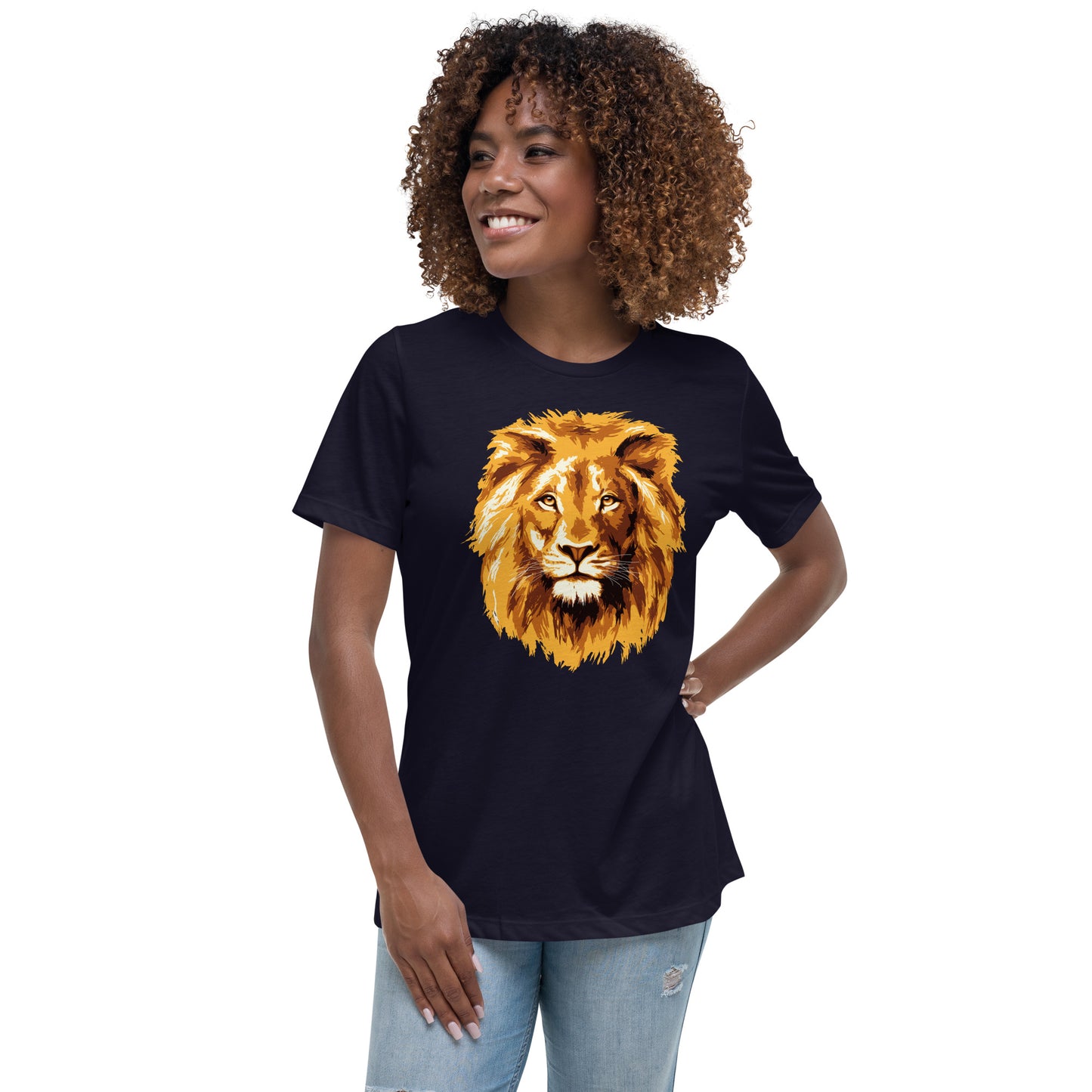 Lion T-Shirt - Women's Relaxed T-Shirt